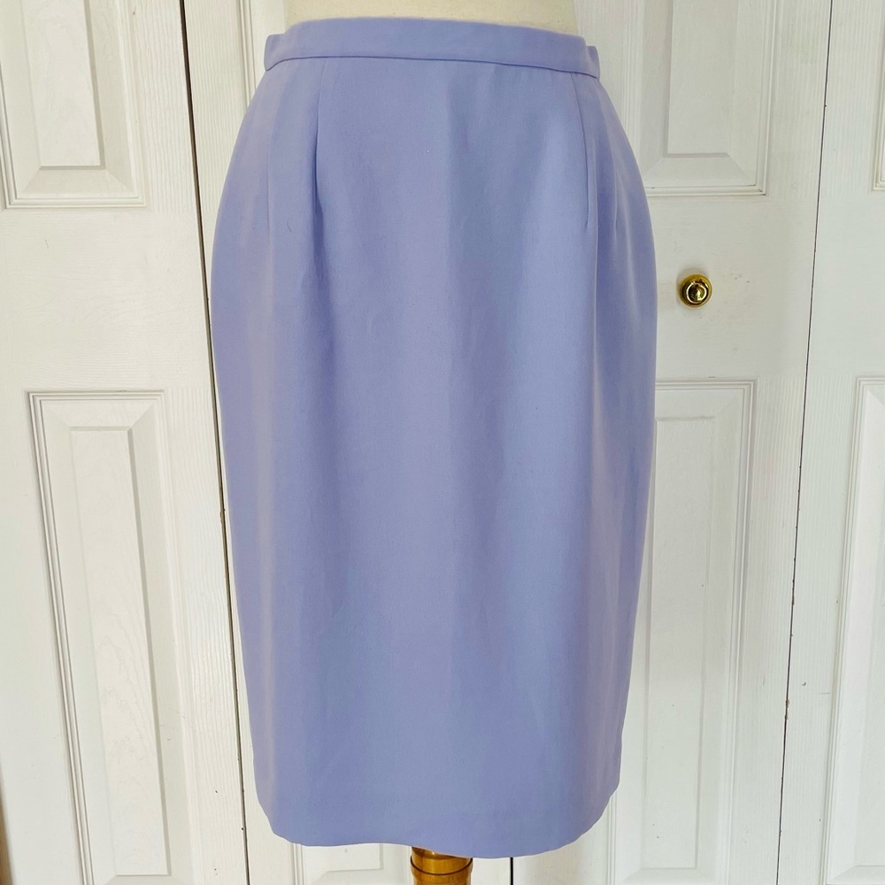 Pendleton Light Purple Pencil Skirt